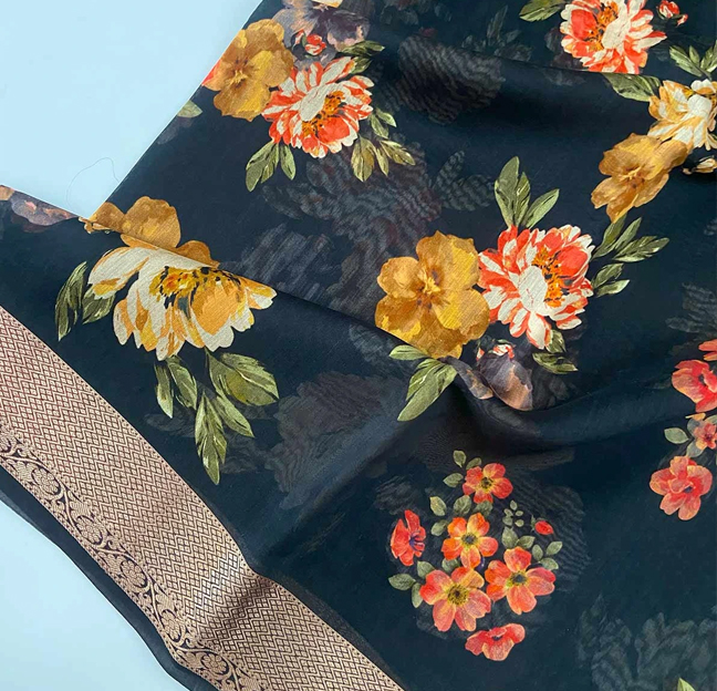 Fancy Cotton Blouse Bits in Sowcarpet